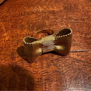 Kate Spade Gold Bow Ring